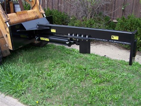 skid steer upside down log splitter|inverted log splitter for tractor.